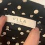 Vila Polka Dot Wrap Midi Skirt Image 2