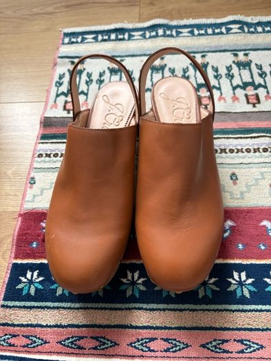 J.Crew Convertible Leather Clogs
