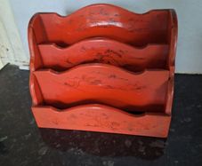 Small oriental letter rack see size