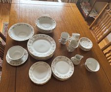Vintage china dinner service