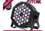 36 RGB LED Sound Activated Disco Lights, 72W Par Light Strobe Lights with Remote Control 7 Modes Disco Light DJ Light for Indoor Outdoor Party Wedding Club Bars Show Halloween Light (FREE SHIPPING)