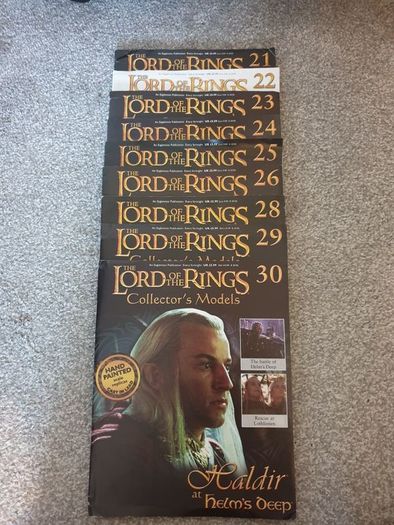 Lord of the Rings (lead) 86 models total.