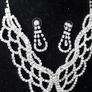 Bridal Neck piece and matching Earrings ( DEBS ) Image 7