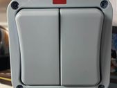 2 Gang Outdoor Switch IP66