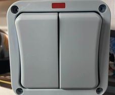 2 Gang Outdoor Switch IP66