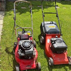 2 x petrol lawnmower's for parts or repairs