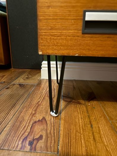 Mid century bureau cabinet