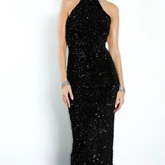 black dress