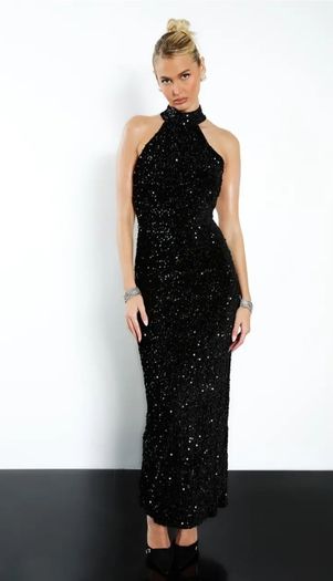 black dress