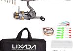 Telescopic Fishing Rod and Reel Combo Full Kit Spinning Fishing Reel Gear Pole Set with 100M Fishing Line,Fishing Lures,Fishing Hooks Jig Head, Fishing Carrier Bag Case MULTIPLE SIZES AVAILABLE, SEE DESCRIPTION (FREE POSTAGE)