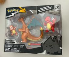 Charmander Charmeleon and Charizard Pokemon Evolution 3 Pack Special Finish