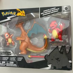 Charmander Charmeleon and Charizard Pokemon Evolution 3 Pack Special Finish