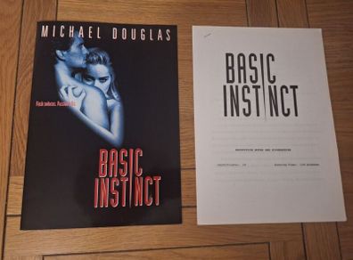 1992 Basic Instinct Press Kit