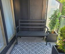 Garden/balcony bench
