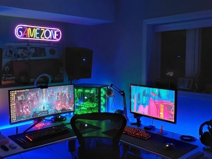 Game Zone Neon Signs Gamer LED Neon Light Gaming Zone Neon Sign for Game Room Decor,Play Area, Man Cave,Pub, Gift for Teens, Friends, Boys (FREE POSTAGE)