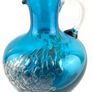 Mid Century deep blue Schott Zwiesel Florida Glass Vase Image 3