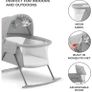 Kinderkraft LOVI 3 in 1 Baby Crib Travel Cot Rocker Image 7