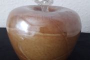 Paper Weight/Amber Glass .. Nice Gift ..  Price Drop