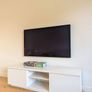 IKEA BYAS TV Unit,  High-Gloss White Image 2