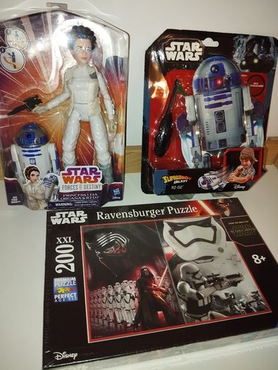 Star Wars Bundle  Figures + Puzzle (Sealed)