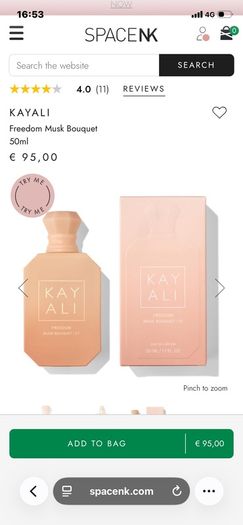 New Kayali Freedom Musk Bouquet Edp 50mls
