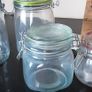 4 Glass Jars Image 3