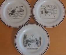 New Yorker Vintage collectable plates