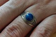 Sterling Silver Ring - Size N - Stamped for Silver (S62)