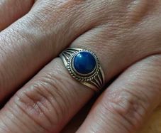 Sterling Silver Ring - Size N - Stamped for Silver (S62)