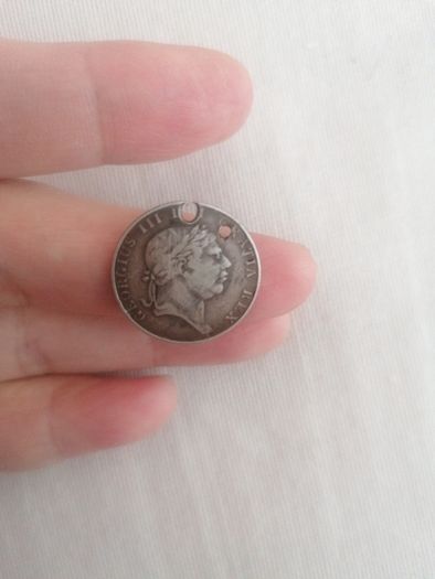 1813 Irish Silver 10 pence Bank Token