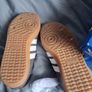 Addidas samba brown and white trainers brand new Image 6