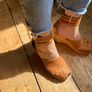 Tan leather Swedish Has-beens for H&M 39/6 Image 6