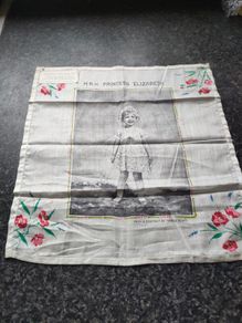 1931 H.R.H Elizabeth Hankerchief