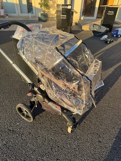 icandy peach double buggie travel system