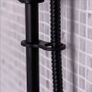 Slide Rail Shower Kit Matt Black Image 3