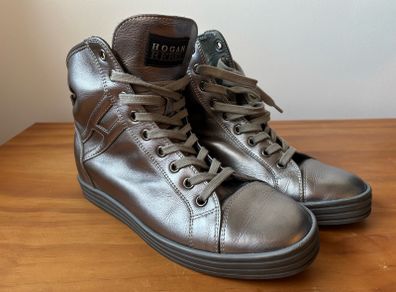 Hogan leather trainers size 3 uk