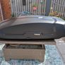 Thule Force XT M Roof Box (400L) + Thule WingBar Rack System Image 2