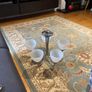 Litecraft Barcelona Satin Nickel 5 Arm Ceiling Light Image 3