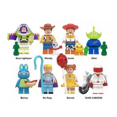 Toy Story 30th Anniversary Minifigure Bundle (8-Pack)