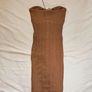 LPA Brown Knit Tube Strapless Mini Dress RRP 250E Image 5