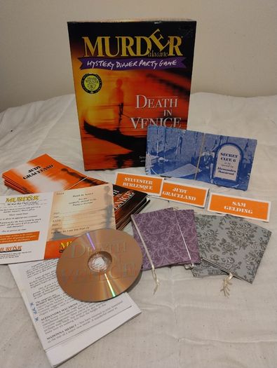 Classic Murder Mystery Party Game - DEATH IN VENICE