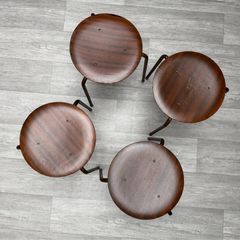 Mid Century Dot Stools