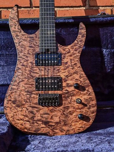 Hufschmid Tantalum Custom Masterbuilt Guitar w / Sidewynder Pickups (Delivery available)