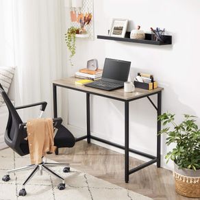 New Home Office Bedroom Desk (Greige) FREE P&P