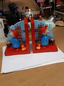 Paddington bear bookends