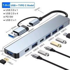 Usb c hub 7 in 2
