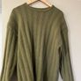 100% cotton green sweater Image 2