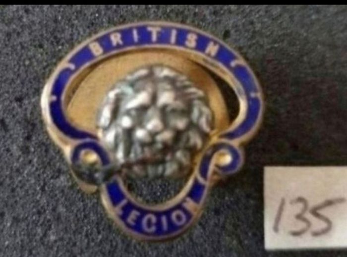 United Kingdom,  british legion  badge ,  (135)