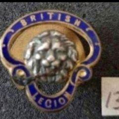 United Kingdom,  british legion  badge ,  (135)