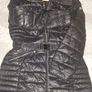 Genuine Michael Kors Black puffer coat faux fur collar size M Image 8